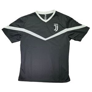 NEW Juventus‎ Jersey Mens Large Italy Soccer Black Training Shirt Football
